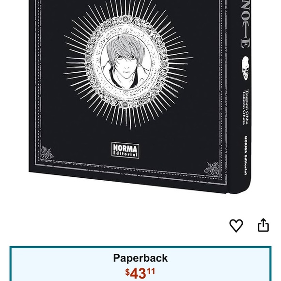 Death Note Black Edition Volume I Manga Book - Picture 5 of 5